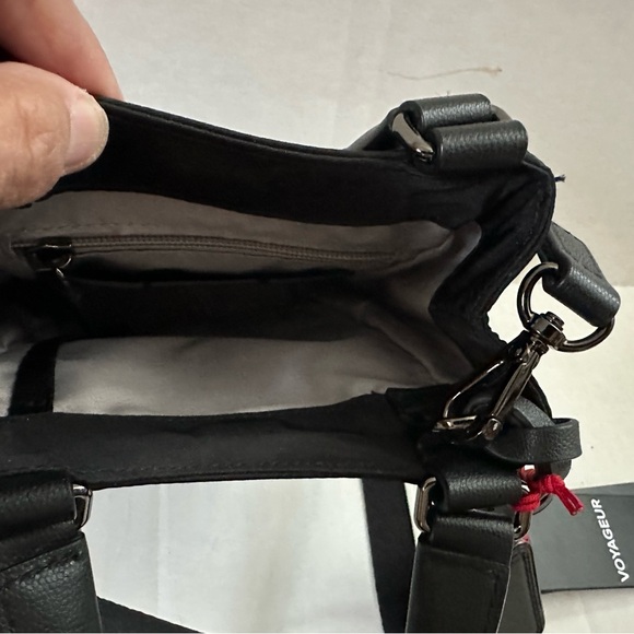 NWT - TUMI Voyageur VALETTA North South Crossbody Bag with Gunmetal Hardware - Picture 12 of 14